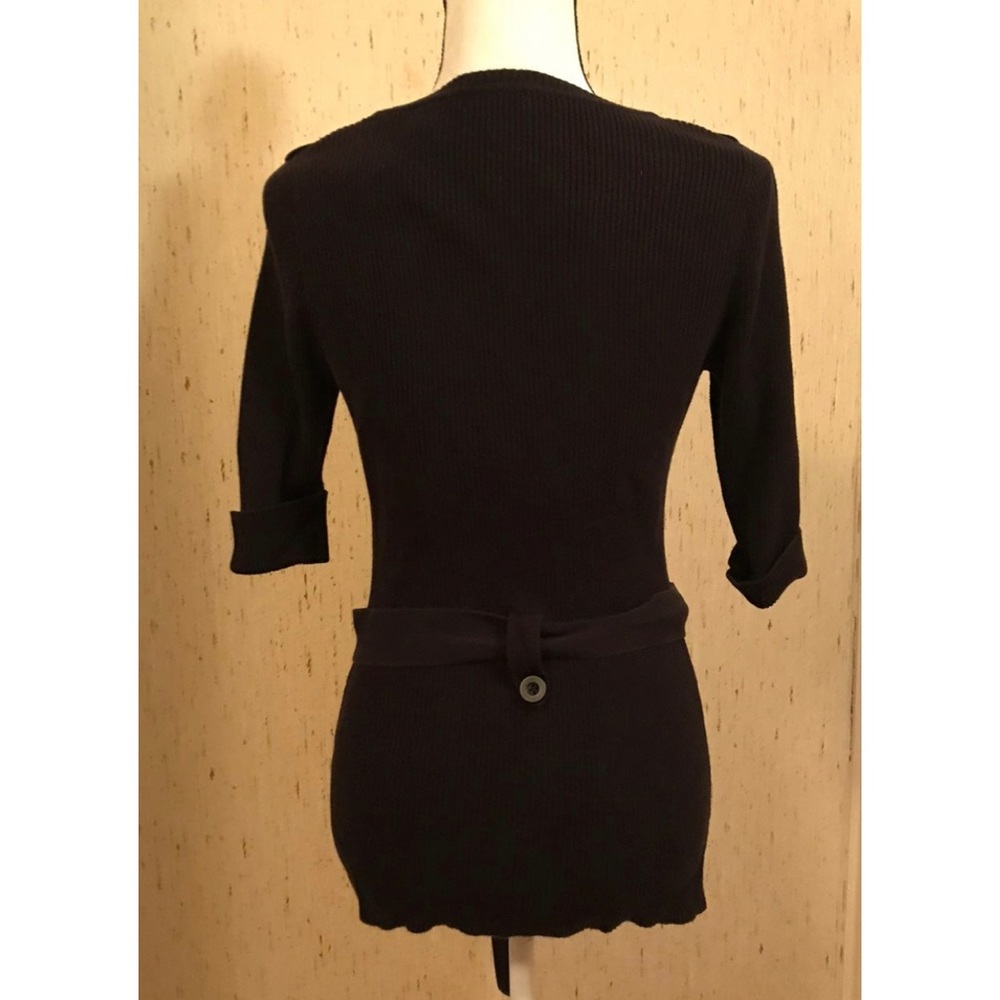 Moda International Belted Button Down Sweater. - image 6